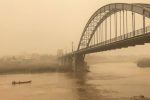 ۱۴ شهر خوزستان زیر خاک رفت/ میزان غلظت گرد و غبار در خرمشهر ۱۴ برابر حد مجاز