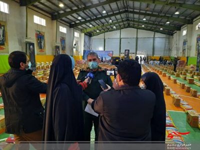 توزیع ۶۰ هزار بسته معیشتی در خوزستان/ تداوم طرح شهید سلیمانی و واکسیناسیون توسط سپاه