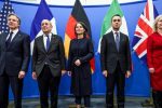 وزرای خارجه آمریکا و تروئیکای اروپایی: راهکار دیپلماتیک با ایران، بهترین نتیجه است