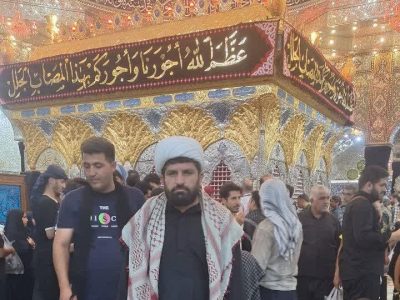 پیام امام جمعه دیشموک از کربلای معلی برای مردم دیشموک