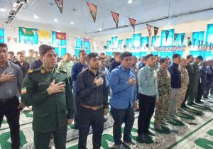 گزارش تصویری آئین گرامیداشت چهلمین روز شهدای اقتدار در دیشموک