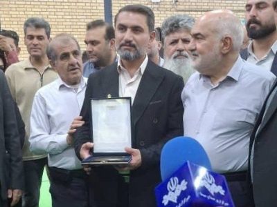 درخشش جوان دیشموکی به عنوان مدیر اجرایی برتر استان خوزستان+فیلم/تصاویر