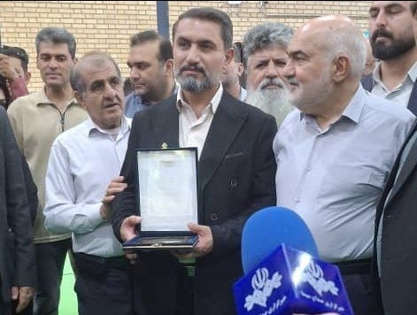 درخشش جوان دیشموکی به عنوان مدیر اجرایی برتر استان خوزستان+فیلم/تصاویر
