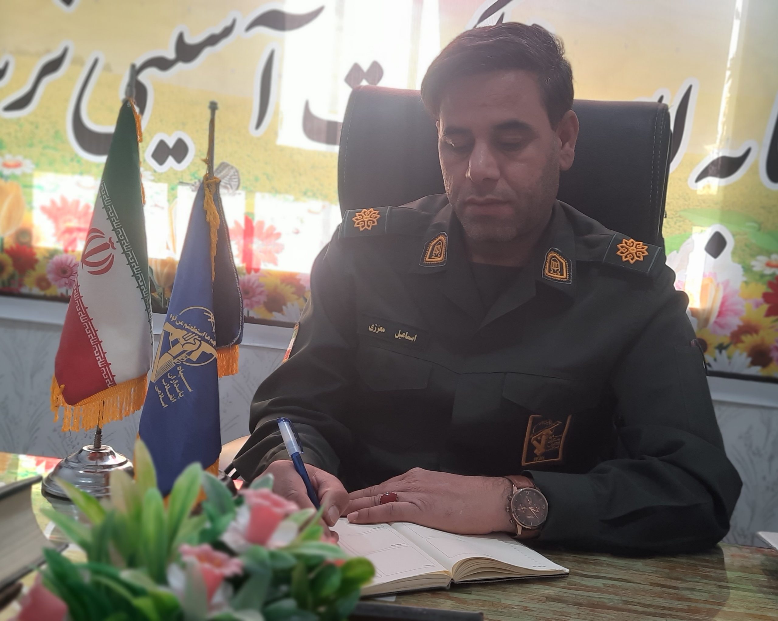 پیام تبریک فرمانده حوزه مقاومت بسیج دیشموک به مناسبت هفته بسیج