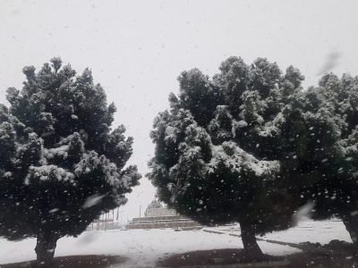 تعطیلی مدارس شیفت عصر دیشموک به دلیل بارش شدید برف و یخ‌زدگی با تصمیم بخشدار دیشموک