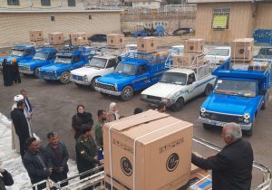 اهدای ۸سری جهیزیه به نوعروسان دیشموکی در روز ولادت امام اول شیعیان و سالگرد شهید سلیمانی+فیلم/عکس