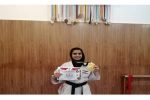 دختر کاراته‌کای قهرمان جهان شد