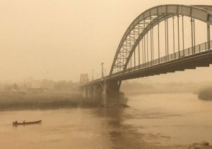 ۱۴ شهر خوزستان زیر خاک رفت/ میزان غلظت گرد و غبار در خرمشهر ۱۴ برابر حد مجاز