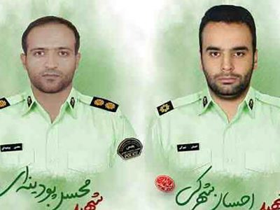 اولین عکس از ۲ شهید فراجا که در نماز جمعه سیستان و بلوچستان به شهادت رسیدند