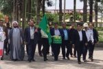 آیین استقبال از کاروان جشنواره فرهنگی ورزشی رضوی جاده ولایت برگزار شد 