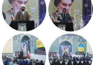 مراسم ارتحال امام راحل در دیشموک و قلعه‌رئیسی برگزار شد+تصاویر