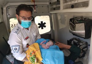 تولد نوزاد ششم و هفتم مادر دیشموکی در آمبولانس و بیمارستان