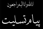 پیام تسلیت امام جمعه دیشموک در پی درگذشت معلم جوان