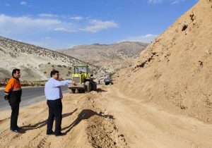 فرماندار کهگیلویه: آغاز عملیات حذف نقاط حادثه‌خیز محور ارتباطی قلعه دختر-قلعه رئیسی-دیشموک+تصاویر