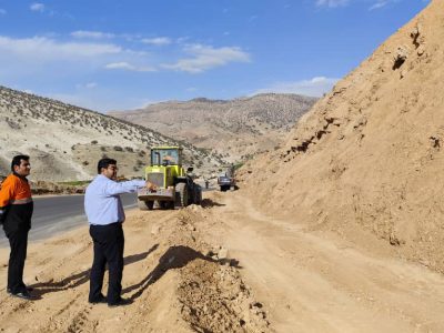 فرماندار کهگیلویه: آغاز عملیات حذف نقاط حادثه‌خیز محور ارتباطی قلعه دختر-قلعه رئیسی-دیشموک+تصاویر