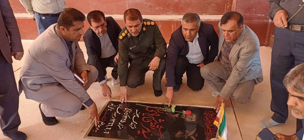 تجدید میثاق مدیر جهاد کشاورزی کهگیلویه با شهداء+تصاویر