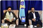مدیرکل آموزش و پرورش استان کهگیلویه و بویراحمد با حجت الاسلام والمسلمین سید نوراله افشار امام جمعه چرام دیدار و گفتگو کرد