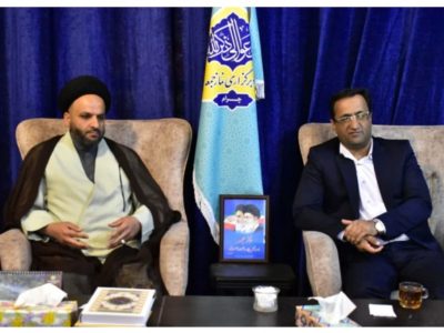 مدیرکل آموزش و پرورش استان کهگیلویه و بویراحمد با حجت الاسلام والمسلمین سید نوراله افشار امام جمعه چرام دیدار و گفتگو کرد