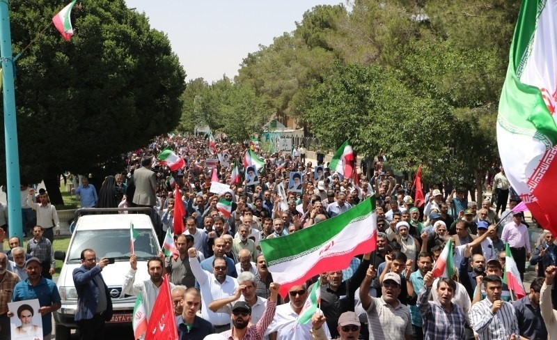 راهپیمایی جمعه خشم و نصر در حمایت از مردم غزه