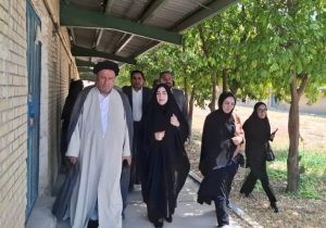بازدید سید محمد موحد از مرکز آموزش فنی و حرفه ای دهدشت