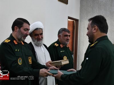 آیین معارفه جانشین و معاون هماهنگ‌کننده سپاه فتح استان + (تصاویر)