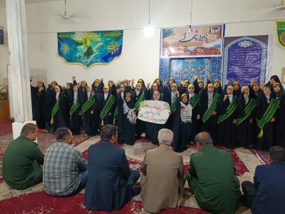 طنین نام شهدا در مسجد امام جعفر صادق (ع) دهدشت