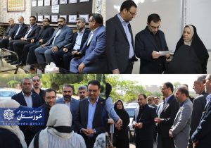 بازدید نماینده وزیر آموزش و پرورش از حوزههای آزمونهای نهایی نواحی ۳ و ۴ اهواز