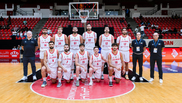 پیروزی تیم ملی بسکتبال ایران مقابل اردن در پنجره سوم انتخابی جام