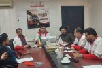 برپایی درمانگاه تخصصی هلال احمر در مسیر کاظمین