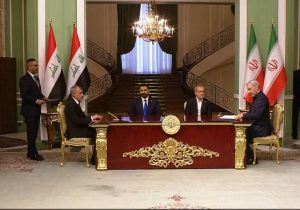 امضای ۴ موافقتنامه و یادداشتتفاهم میان ایران و عراق