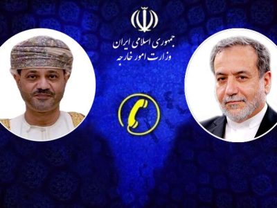 رایزنی وزرای خارجه ایران و عمان درباره تحولات منطقه