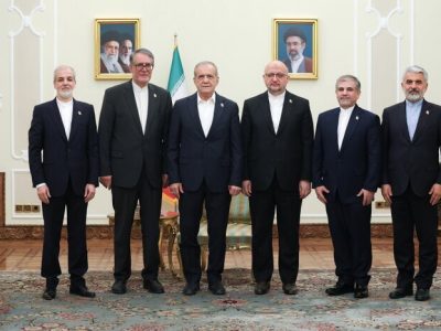 در آیین معارفه و بدرقه سفرای جدید در پنج کشور.